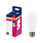 Preview: OSRAM LED Lampe E27 Edison Filament matt ST64 13W 1900lm Neutralweiss 4000K wie 120W 4099854566110