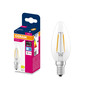 Preview: OSRAM LED Kerze E14 Classic Filament B25 1.8W 250lm Neutralweiss 4000K wie 25W 4099854567728