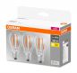 Preview: 3er Pack Osram LED Lampe BASE Classic A CL 7W warmweiss E27 4058075819290 wie 60W