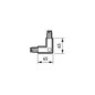 Preview: Philips L-Verbinder 3-Phasen-Stromschiene Square RCS750 Schwarz ZRS750 CCPE BK XTS35-2 8711559141527