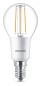 Preview: Philips E14 LED Tropfen-Lampe dimmbar Filament 5W 470Lm warmweiss = 40W Glühlampe