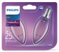 Mobile Preview: 2er-Set Philips LED Kerze Classic 2W warmweiss E14 wie 25W Glühlampen
