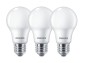 Mobile Preview: 3er-Set Philips E27 LED Birne CorePro 8W 806Lm warmweiss wie 60W in Profi-Qualität
