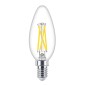Preview: Philips LED Kerzenlampe E14 90Ra WarmGlow dimmbar 2,5W 270lm extra+warmweiss 2200-2700K wie 25W
