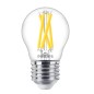 Preview: Philips LED Tropfen Lampe E27 90Ra WarmGlow dimmbar 3,4W 470lm extra+warmweiss 2200-2700K wie 40W
