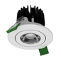 Preview: Philips LED Einbaustrahler CoreLine Gen2 schwenkbar Ø6,8cm 7,2W 750lm Warmweiss 3000K dimmbar IP44 Weiß 8719514940796