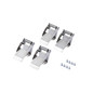 Preview: 4er-Pack Philips Einbauklemme LED-Panel Gipskartondecke Grau RC159Z Plaster Ceiling SMB-PLC 8720169752481