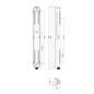 Preview: Philips LED Feuchtraumleuchte CoreLine Gen3 60cm 25W 4000lm Neutralweiss 4000K DALI IP66 8721103359902