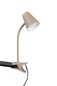 Preview: Reality R25831143 Pongo LED Klemmleuchte 4,5W Warm Beige warmweiss