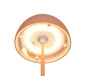 Preview: Reality R55601140 Ortiz LED Tischleuchte 2W ⌀9cm dimmbar Apricot IP44 warmweiss