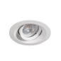 Preview: SOIXX Ausgleichsring für Einbaustrahler Downlight 100 68 mm Weiß
