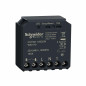 Preview: 4 x SOIXX Hutschienenhalter für Schneider Electric Merten Wiser Aktor Hutschiene Halter