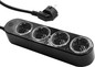 Preview: Shelly Power Strip 4 Gen4 - Smarte Steckdosenleiste 4-fach, Schwarz WLAN, BT, Zigbee, Matter
