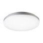 Preview: SIGOR Aufbauleuchte Circel 270mm silber Deckenleuchte 29W 3000K IP20 110° 3300lm