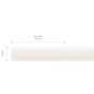 Preview: SIGOR 9,6W/m ART TOP LED-Streifen 4000K 5m 120LED/m IP67 24V 670lm/m RA90
