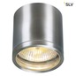 Preview: SLV 1000332 ROX CEILING OUT QPAR11 Outdoor Deckenleuchte alu gebürstet max. 50W IP44