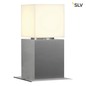 Preview: SLV 1000344 SQUARE POLE 30 E27 Outdoor Stehleuchte Edelstahl max. 20W IP44