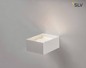 Preview: SLV 1000422 SHELL 15 WL LED Indoor Wandaufbauleuchte 3000K weiß