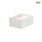 Preview: SLV 1000422 SHELL 15 WL LED Indoor Wandaufbauleuchte 3000K weiß