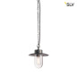 Preview: SLV 1000821 MOLAT E27 Outdoor Pendelleuchte anthrazit max. 60W IP44