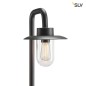 Preview: SLV 1000822 MOLAT POLE Outdoor Stehleuchte IP44 E27 anthrazit max. 60W