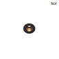 Preview: SLV 1000915 TRITON MINI LED Deckeneinbauleuchte schwarz 3000K 12°