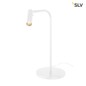 Preview: SLV 1001460 KARPO TL LED Indoor Tischleuchte weiß 3000K
