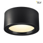 Preview: SLV 1001939 MIRO CL LED Indoor Deckenaufbauleuchte schwarz 3000K 100°