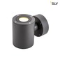 Preview: SLV 1002018 SITRA Up Down WL LED Outdoor Wandaufbauleuchte anthrazit IP44 3000K 9W