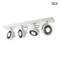Preview: SLV 1002024 KALU CW Indoor Wand- und Deckenaufbauleuchte quad QPAR111 weiß 4x75W