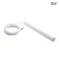 Preview: SLV 1002160 FITU PD Indoor Pendelleuchte E27 weiß max. 60W