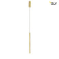 Preview: SLV 1002172 HELIA 30 PD LED Indoor Pendelleuchte soft gold 3000K Aufbauversion