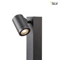 Preview: SLV 1002198 HELIA Single Pole LED Outdoor Stehleuchte anthrazit IP55 3000K