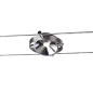 Preview: SLV 1002863 DURNO, Seilleuchte für TENSEO Niedervolt-Seilsystem, 2700K chrom