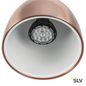 Preview: SLV 1002875 1~ PARA CONE 14 QPAR51 1 Phasen System Leuchte kupfer/weiß inkl. 1 Phasen-Adapter