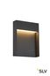 Preview: SLV 1002952 FLATT Outdoor LED Wandaufbauleuchte 3000K IP65 anthrazit