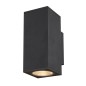 Preview: SLV 1003419 ENOLA SQUARE UP/DOWN M Outdoor LED Wandleuchte anthrazit CCT 3000/4000K IP65