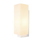 Preview: SLV 1003431 QUADRASS Wandleuchte E27 weiss