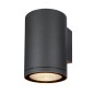 Preview: SLV 1003440 ENOLA ROUND L single Outdoor LED Wandleuchte anthrazit CCT 3000/4000K IP65