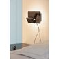 Preview: SLV 1003455 SOMNILA SPOT LED Wandleuchte 3000K schwarz Version links inkl. USB Anschluss
