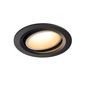 Preview: SLV 1003653 NUMINOS DL L LED Einbauleuchte schwarz/weiss 3000K 40° schwenkbar