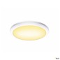 Preview: SLV 1005089 RUBA 27 CW, Outdoor LED Leuchte weiss CCT switch 3000/4000K IP65