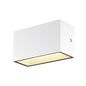Preview: SLV 1005153 SITRA M, LED Outdoor Wandaufbauleuchte, weiss, CCT switch 3000/4000K, IP44 IP65