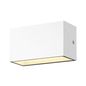 Preview: SLV 1005153 SITRA M, LED Outdoor Wandaufbauleuchte, weiss, CCT switch 3000/4000K, IP44 IP65