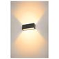 Preview: SLV 1005155 SITRA L, LED Outdoor Wandaufbauleuchte, anthrazit, CCT switch 3000/4000K IP65