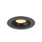 Preview: SLV 1005837 NUMINOS GIMBLE XS, Deckeneinbauleuchte schwarz 3000K 55°