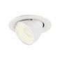 Preview: SLV 1005916 NUMINOS GIMBLE S, Deckeneinbauleuchte weiß 4000K 40°