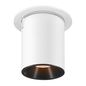 Preview: SLV 1007041 NUMINOS PROJECTOR L, Deckeneinbauleuchte, 2700 K, 40°, zylindrisch, weiß, schwarz