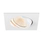 Preview: SLV 1007439 NEW TRIA UNIVERSAL 68, LED Deckeneinbauleuchte, 2500/3000/4000K, 60°, quadratisch, weiß