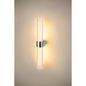 Preview: SLV 1007619 LYGANT double, LED Wandaufbauleuchte, 3000K, 11W, chrom